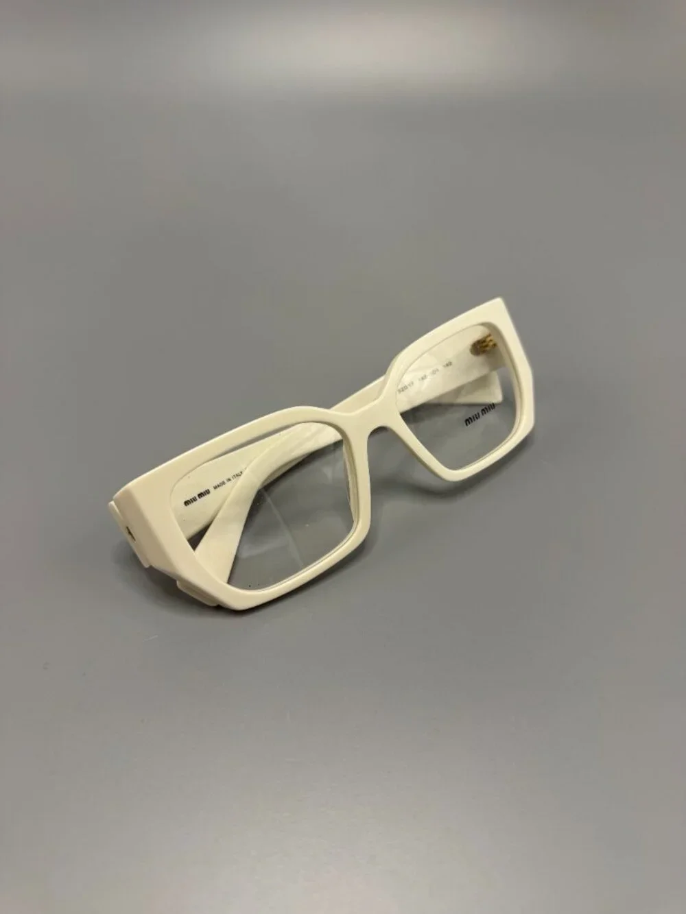 TITLE Miu Miu VMU 03U 03I Eyeglasses Frames 52-17-140 Made in Italy